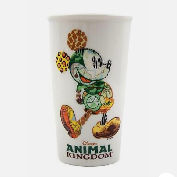 Disney Other - Disney Starbucks Animal Kingdom Mickey Double Wall Tumbler NWOT